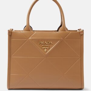Symbole Mini leather tote bag