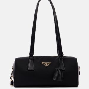 Re-Nylon Medium leather tote bag