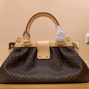 Louis Vuitton LV Clucth Tisitt Like Auth Lock Handbags 28x14cm
