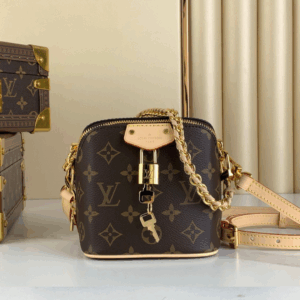 Louis Vuitton Lv Just In Case Monogram Pattern Super Fake Handbags 14x13x11cm