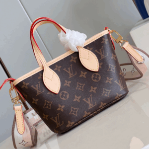 Louis Vuitton LV Neverfull Mini Monogram Fake Handbags 24x14x9cm