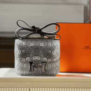 Hermes Constance Omber Lizard Like Auth Handbags Full Box 19cm