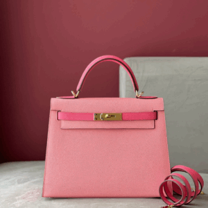 Hermes Kelly Woman’s Fake Handbags Full Box Lock Gold 28cm