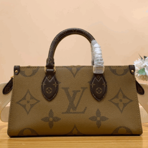 Louis Vuitton LV On The Go Mini Super Fake Handbags Mono Pattern 25x13x10cm