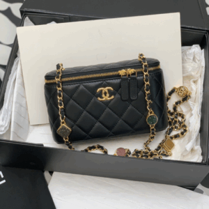 Chanel Mini Bag Fake Handbags Sheep Skin Handle Mix 17cm