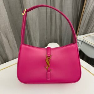 Saint Laurent  le 5 a 7 mini hobo bag – Pink
